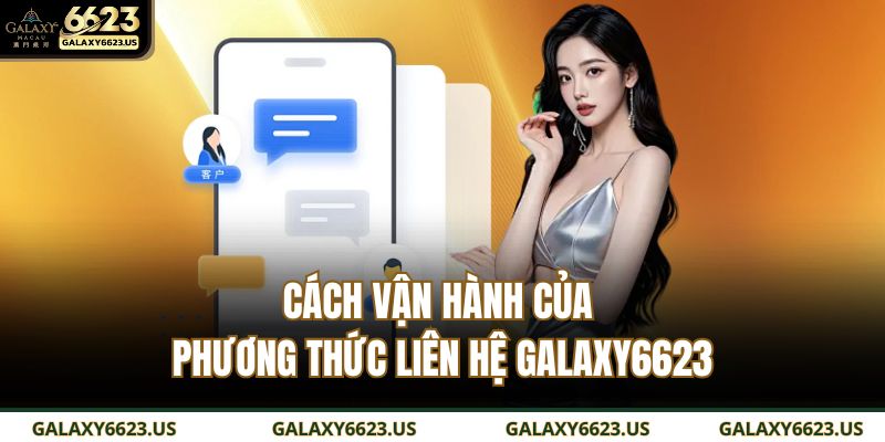 Cách vận hành của phương thức liên hệ GALAXY6623