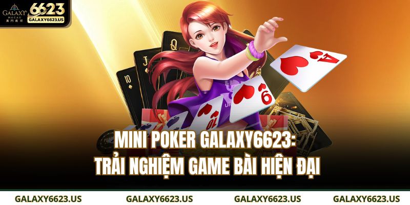 Mini poker GALAXY6623